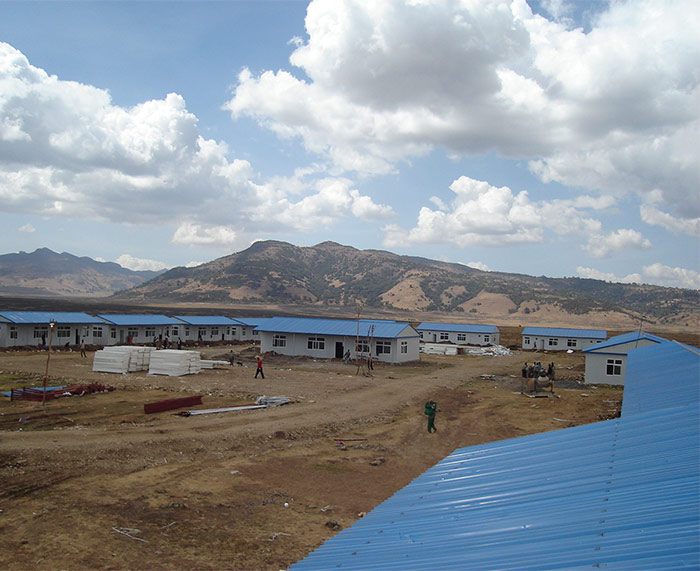 إثيوبيا مشروع منزل الجاهزة
